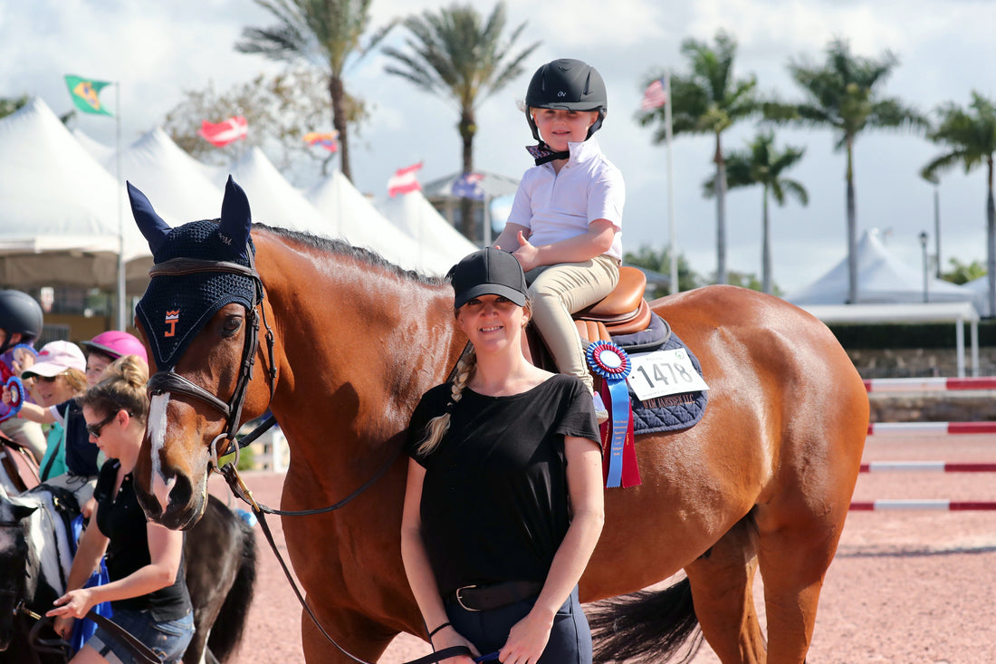 This Amateur Jumper Swapped Fear for Focus and Her Riding (and Parenting!) Thrived