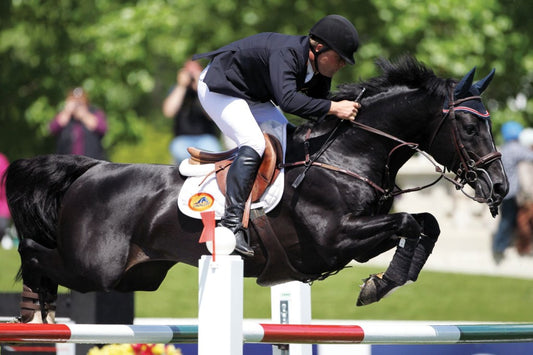 Kyle King and Capone - 2011 winners of the CN Performance Grand Prix at Spruce Meadows