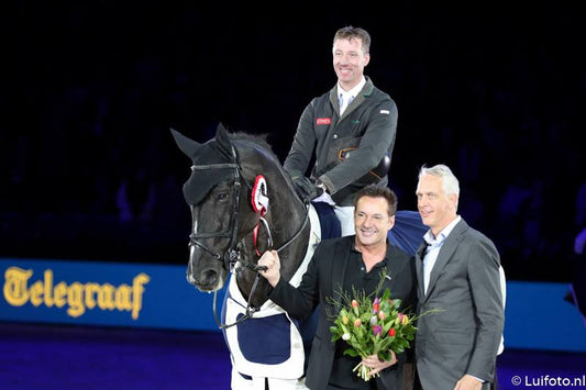 Jur Vrieling Wins €27,500 De Telegraaf Prijs at Jumping Amsterdam