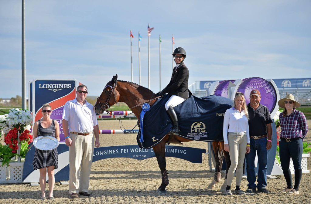 Mandy Porter Wins $36,500 Desert Classic CSI3*-W in Thermal, California