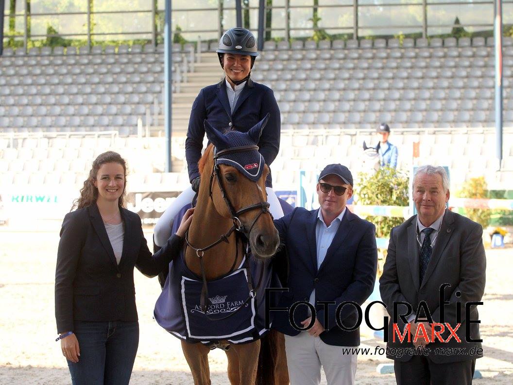 Isheau Wong & Zadarijke V Win €25,360 Ashford Farm Grand Prix at CSI Aachen