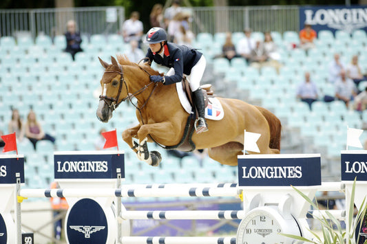 Penelope Leprevost and Flora de Mariposa jumped a double clear for France today in Rome (ITA) 