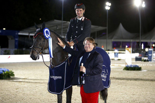 Emanuele Gaudiano Wins Opening CSI5* at International Longines Horse Show of Lausanne