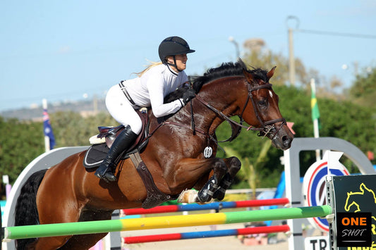 Chloe Aston Wins 1.45m Competition at Vilamoura Champions Tour CSI3*