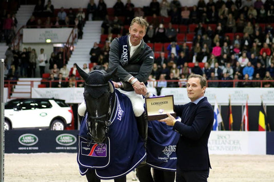 Jur Vrieling Wins €170,000 Longines FEI World Cup Jumping Qualifier at Helsinki CSI5*-W