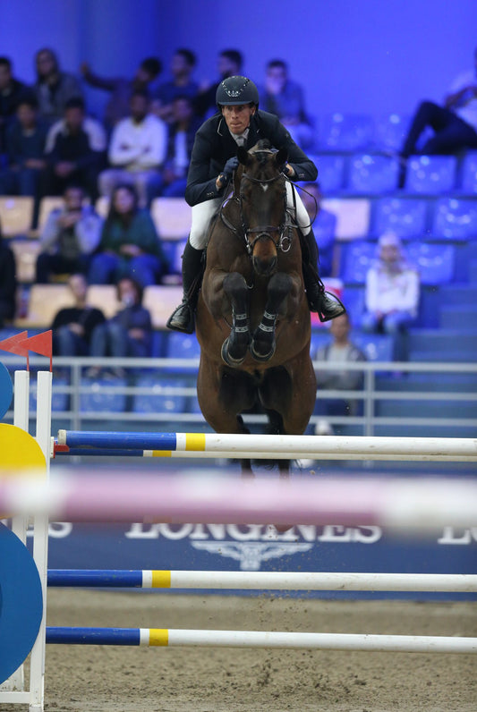 Henrick von Eckermann Rides Chacanno to Longines FEI World Cup Grand Prix Victory In Sharjah