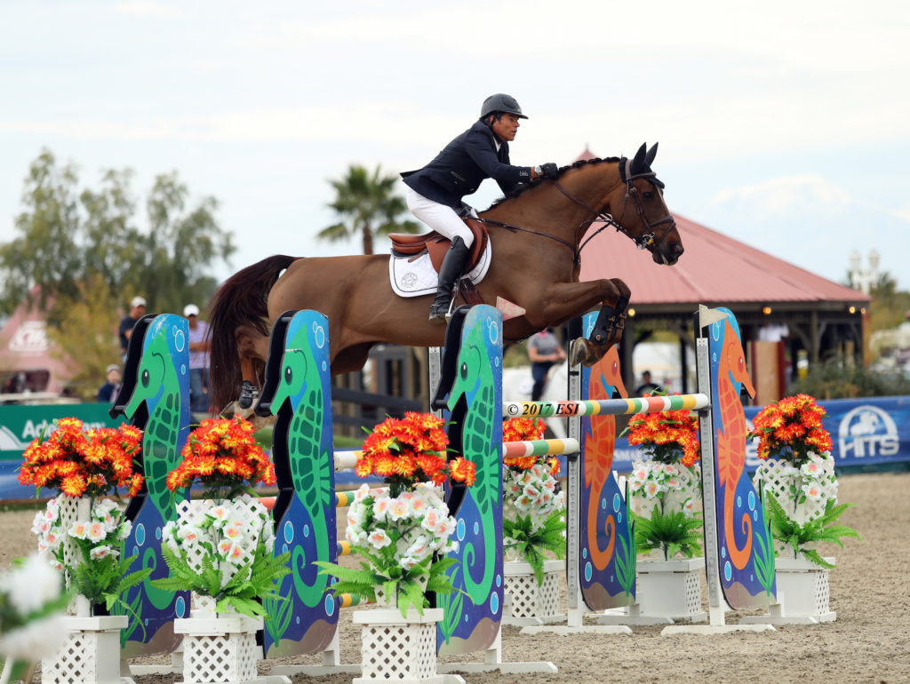 Week III Winner: Chris Pratt & Concorde Victorious in $75,000 Purina Animal Nutrition Grand Prix at HITS Coachella