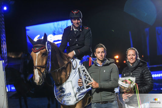 Emanuele Gaudiano Wins on Day 1 of Jumping Antwerp CSI5*