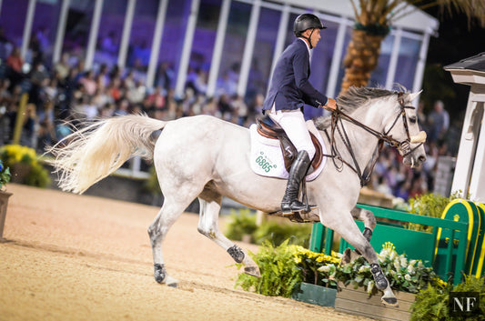 Hardin Towell & S.F. Ariantha compete in the WEF 9 Grand Prix