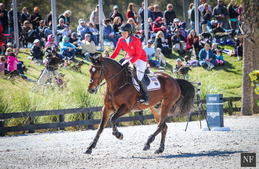 Beezie Madden and Simon competing at the 2015 CSIO Nations Cup Ocala