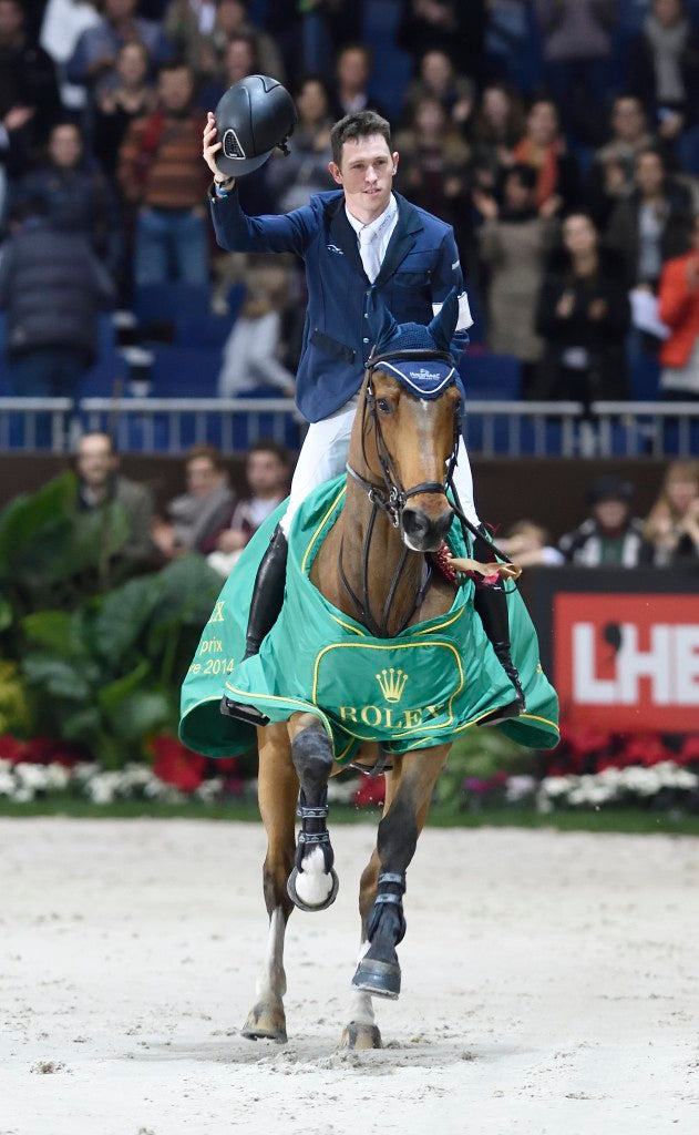 Rolex Grand Prix winner Scott Brash riding Hello Santos © Rolex/Kit Houghton 