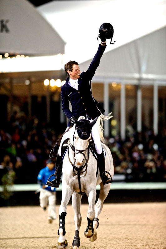 Daniel Deusser and Cornet d'Amour won the WEF World Cup Grand Prix last season