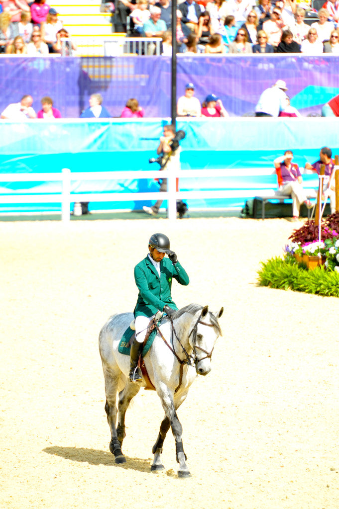 Prince Abdullah at the 2012 Olympic Games representing the Kingdom of Saudi Arabia 