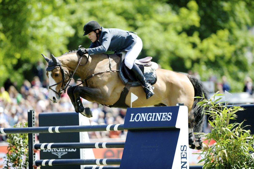 Hanley and Antello Z in the Global Champions Tour Grand Prix of Hamburg 