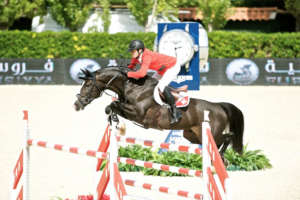 Beat Mandli representing Switzerland at the 2013 Furusiyya Nations Cup Finals with Bücheler's Croesus