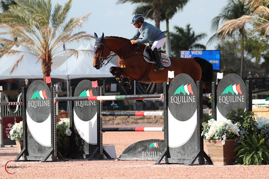 Diego Vivero Speeds To CSI5* $35,000 Douglas Elliman Real Estate 1.45m Win At WEF 7