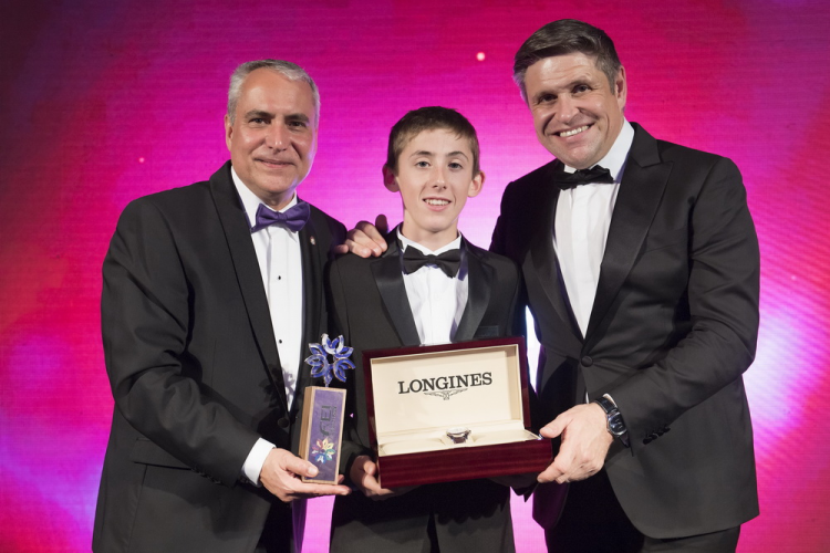 Showjumper Harry Allen Honored with Longines Rising Star Award at FEI Gala