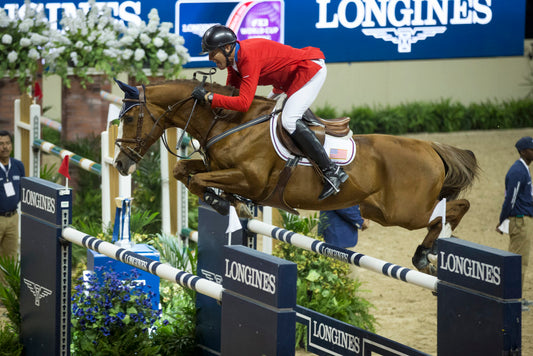 Fellers Rich, (USA), Flexible Longines FEI World Cup™ Jumping Final I Las Vegas 2015  © Hippo Foto - Dirk Caremans 17/04/15