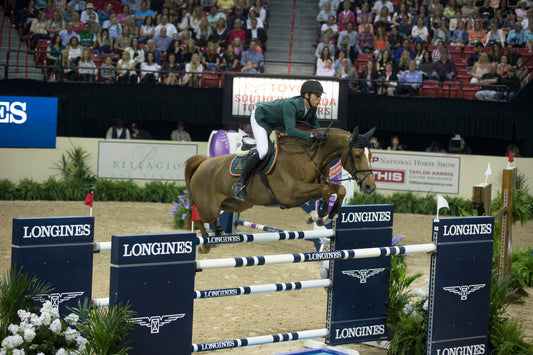 Guerdat Steve, (SUI), Albfueren S Paille Longines FEI World Cup™ Jumping Final II Las Vegas 2015 Pic Hippo Foto - Dirk Caremans