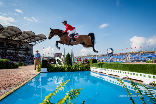 The Little Mare That Could: Steve Guerdat and Bianca Blaze Through WEG Show Jumping Day One