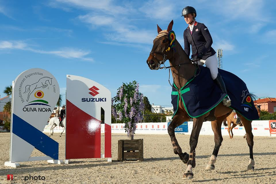 Holly Smith Wins CSI2* Grand Prix Presented by Suzuki at Spring MET 2017 in Oliva Nova