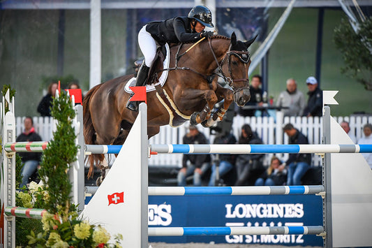 Gudrun Patteet Wins 1.50m CSI5* Presented by Sportstall Tina Pol at Longines St. Moritz