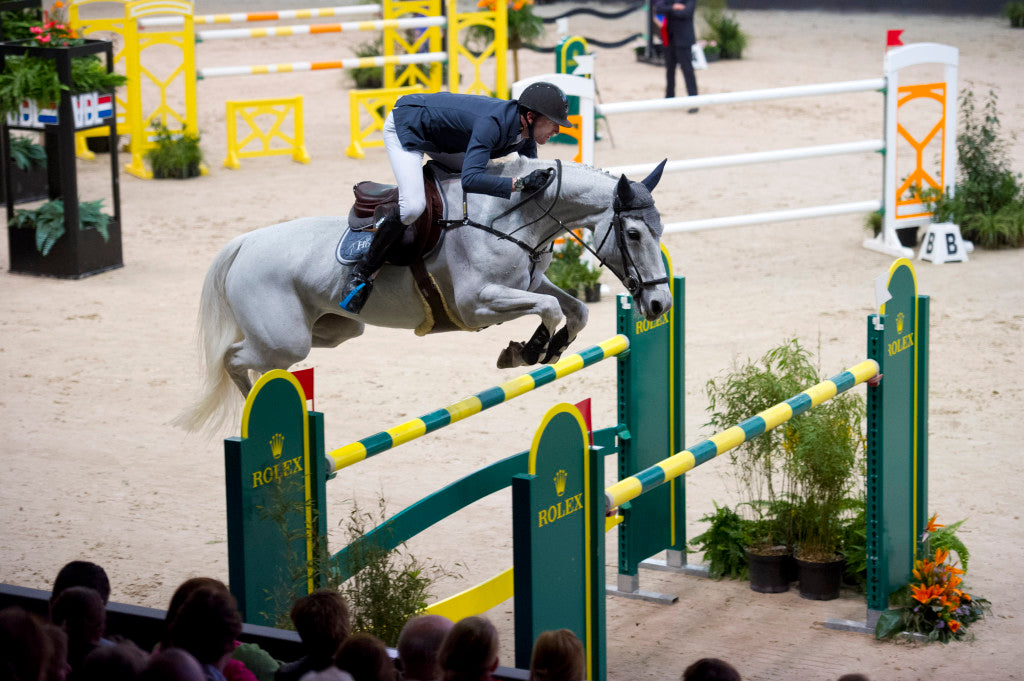 Kevin Staut riding Silvana HDC - KWPN FRA -  Winner of the Rolex Grand Prix