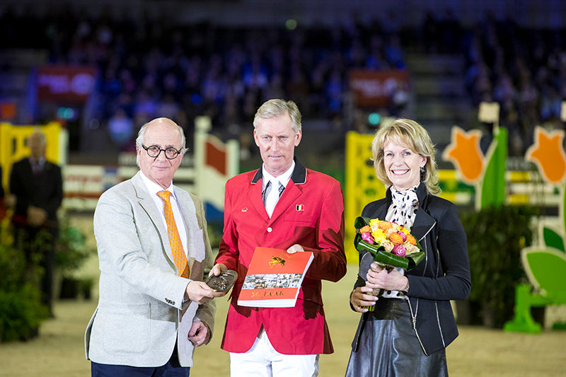 Jos Lansik Honored During the 50th Anniversary of Indoor Brabant CSI5*