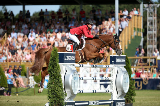 Katrine Eckermann, GER and Firth of Lorne during  the Nations Cup. Photo: Roland Thunholm