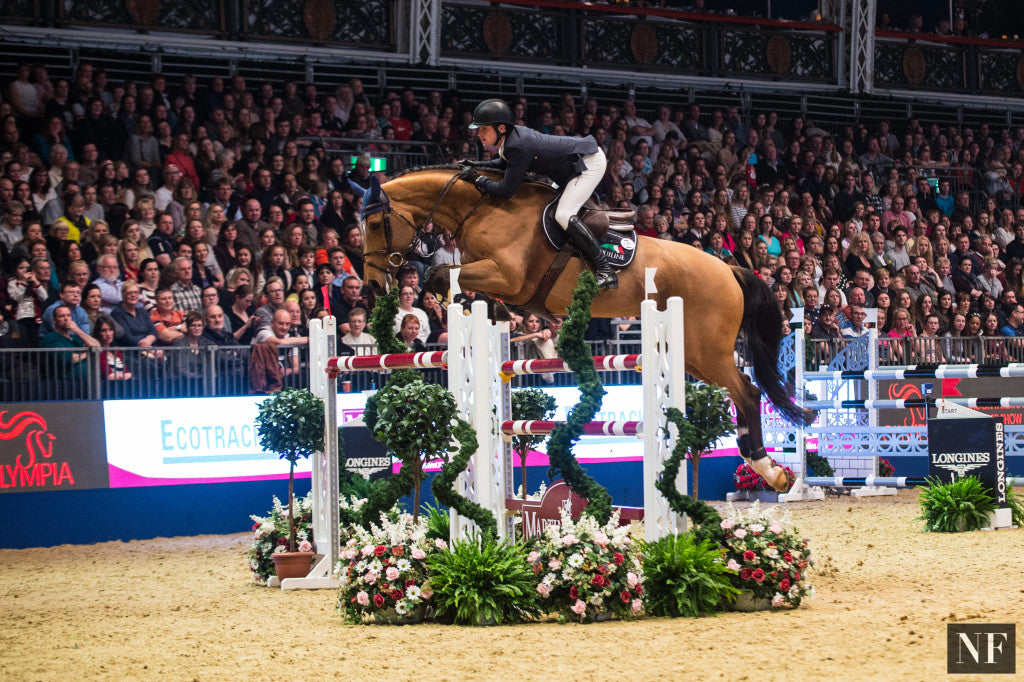 Darragh Kenny & Funke van't Heike in winning form at Olympia. Ph. Yasmina Bello for Noelle Floyd