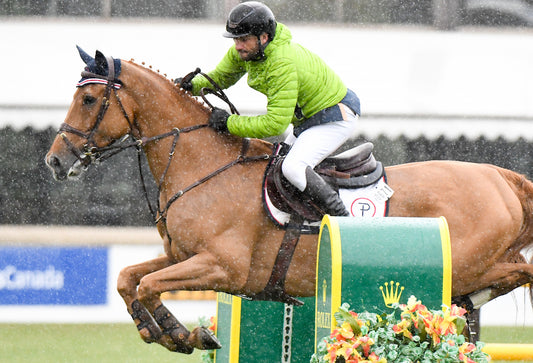 Patricio Pasquel Jumps Through the Weather to Win RBC Grand Prix CSI5* at Spruce