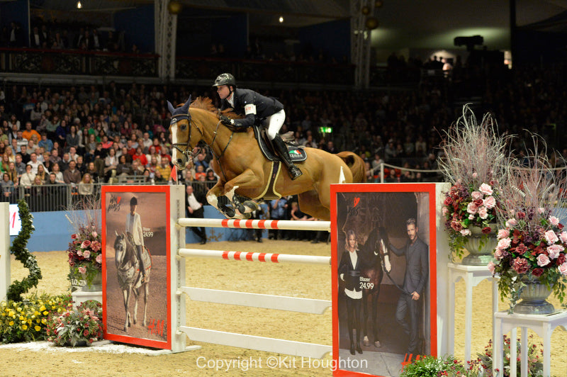 Ben MAHER riding Diva II GBR winner of the Olympia Grand Prix