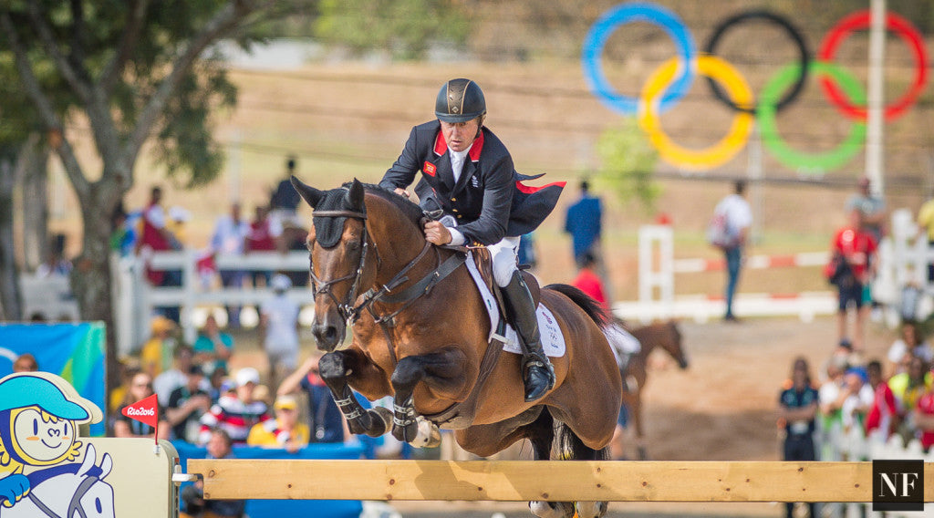 Nick Skelton & Big Star compete at Rio 2016.