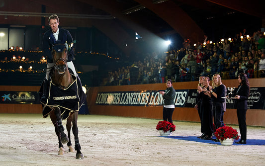 Maikel van der Vleuten Tops Prize Massimo Dutti at La Coruna CSI5-W