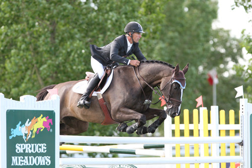 Richard Spooner of USA riding Tuxedo