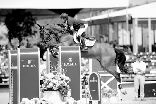 Scott and Hello Sanctos winning the final 2014 FTI Consulting $500,000 Finale Grand Prix in Wellington