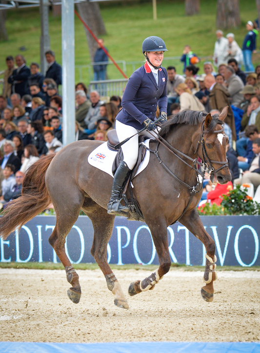 Holly Gillot & Dougie Douglas helped Great Britain secure a CSIO5* Nations Cup win at Rome in May 2015. Ph Erin Gilmore