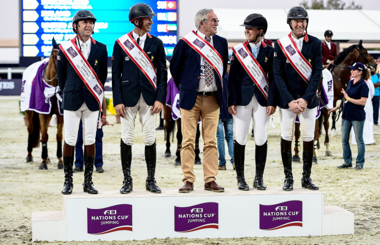 Team France Wins FEI Nations Cup Season Opener at UAE President Cup CSIO5*