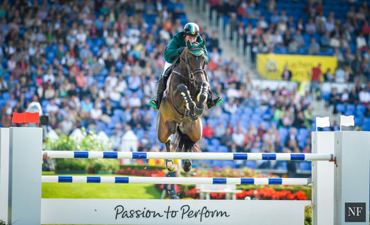 Cian O'Connor & Good Luck at the 2015 European Championships. Ph. ©NoelleFloyd.com