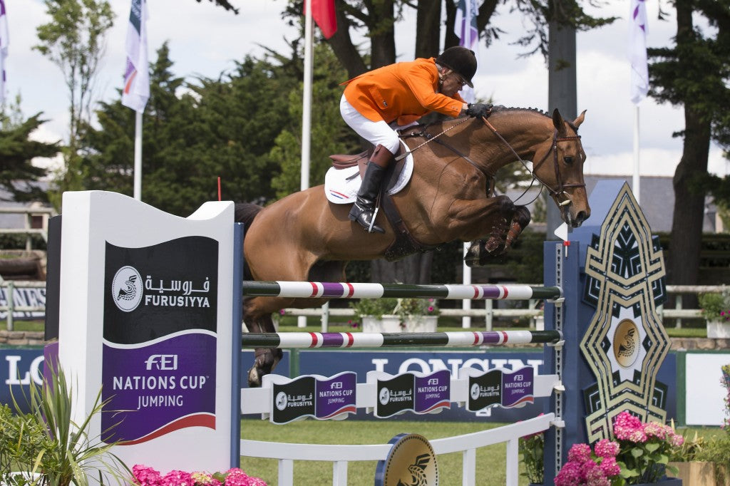 Voorn Albert (NED) - Tobalio Furusiyya FEI Nations Cup CSIO La Baule 2013 © Dirk Caremans/FEI