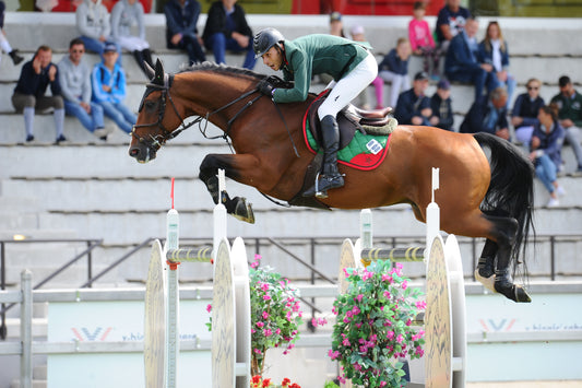 Mehdi Benbiga Wins Axon 1.55m at Samorin CSIO3*