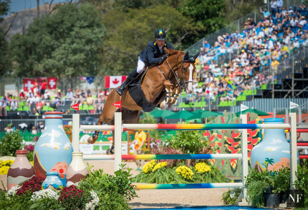 Rene Tebbel & Zipper compete at the 2016 Rio Olympic Games.