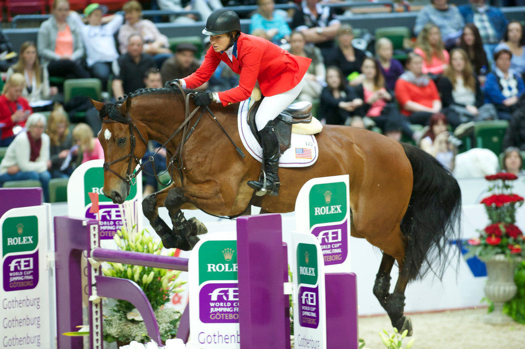 Beezie Madden and Simon winning last year's World Cup Finals title