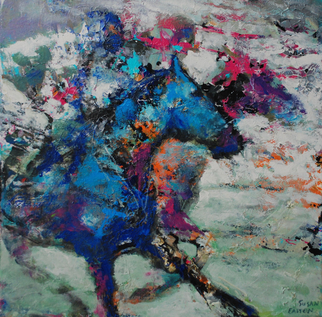 Susan Easton Burns Has Uncovered The Depth of Connection With Horses Through Her Art