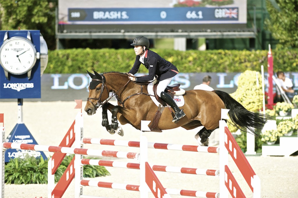 Scott Brash and Ursula XII, owned by Lord & Lady Kirkham and Lord & Lady Harris, jumped an outstanding double clear in Barcelona to win half of the 200,000 euro bonus