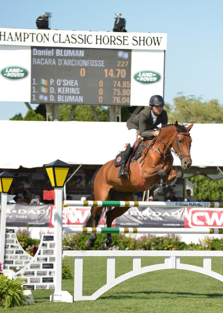 Daniel Bluman Wins $86,000 Douglas Elliman Grand Prix Qualifier CSI4* at Hampton Classic