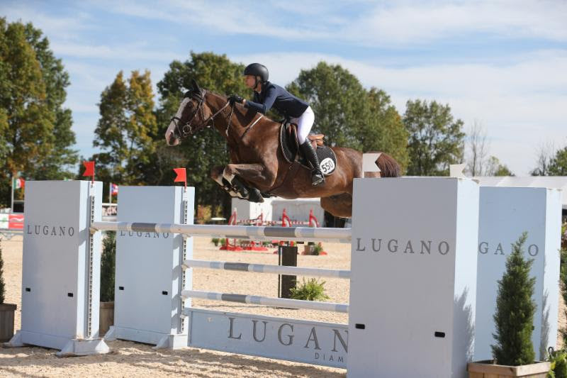 Abigail McArdle Wins $50,000 Lugano Diamonds Grand Prix 1.45m at Split Rock Jumping Tour Columbus International CSI2*