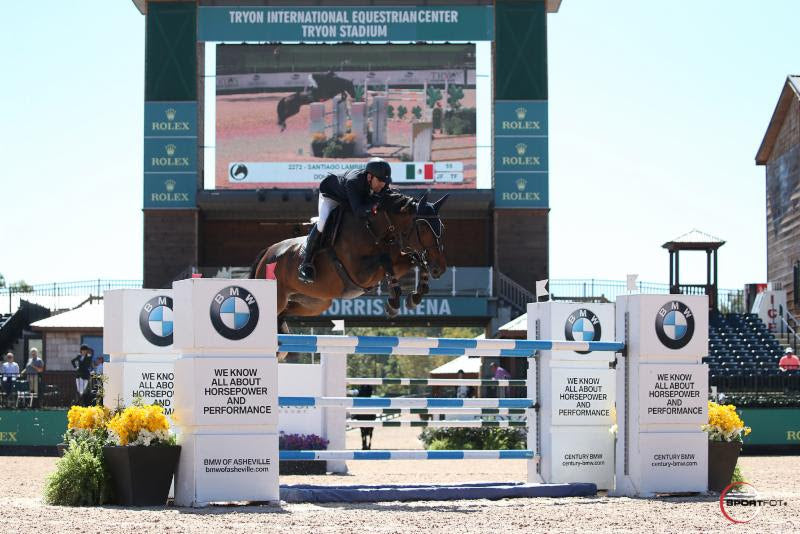 Santiago Lambre Leads the Field in $35,000 Suncast® Commercial Welcome Stake CSI2* at TIEC