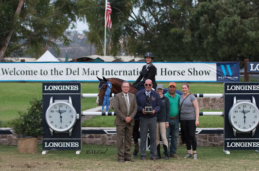 Mandy Porter Picks Up Win in $36,500 Grand Prix Qualifier at Del Mar CSI3*-W